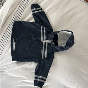 Polarn O. Pyret Navy Rain jacket for kids!